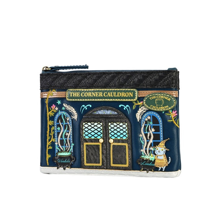 Vendula Corner Cauldron Zipper Key Coin Purse
