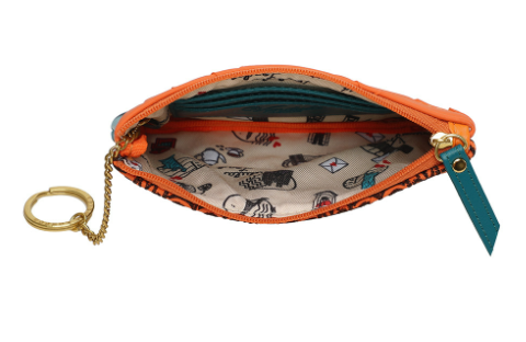 Vendula Sugar and Spice Coffee Shop Zipper Key Coin Purse