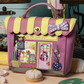 Vendula Sewing Shop Raspberry Edition Shoulder Backpack Converter Bag
