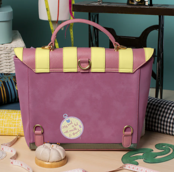 Vendula Sewing Shop Raspberry Edition Shoulder Backpack Converter Bag