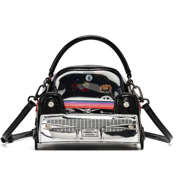 Vendula Kittys Drive In Movie Caturday Night Fever Cattilac Bag