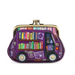 Vendula Travelling Library Bookshop Clipper Coin Purse