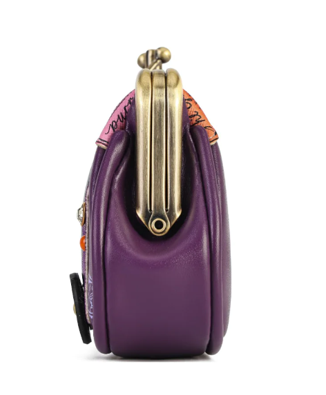 Vendula Travelling Library Bookshop Clipper Coin Purse