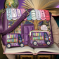 Vendula Travelling Library Bookshop Clipper Coin Purse