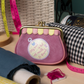 Vendula Sewing Shop Raspberry Edition Clipper Coin Purse