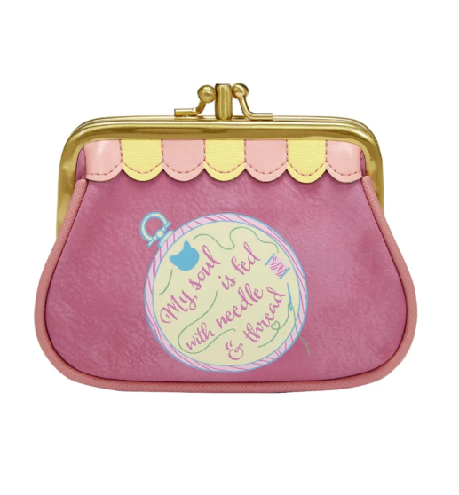 Vendula Sewing Shop Raspberry Edition Clipper Coin Purse