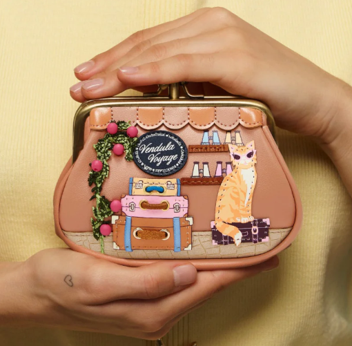 Vendula Voyage Travel Shop Clipper Coin Purse