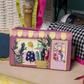 Vendula Sewing Shop Raspberry Edition Compact Folding Wallet
