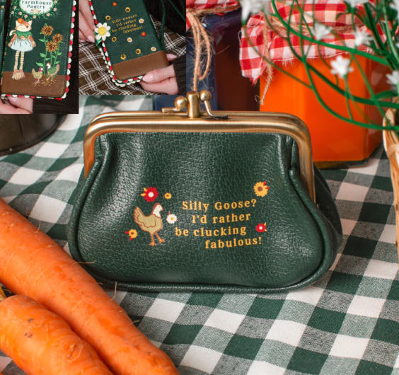 Vendula The Farmhouse Pantry Clipper Coin Purse