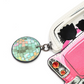 Vendula Kittys Drive In Movie Caturday Night Fever Catillac Coin Purse