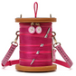 Vendula Pink Ribbon Sewing Box Scrapbook Cotton Reel Bag