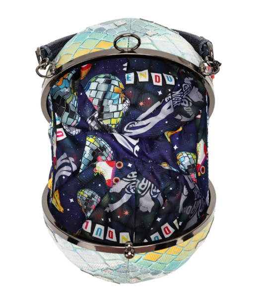 Vendula Kittys Drive In Movie Caturday Night Fever Disco Ball Bag