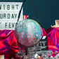 Vendula Kittys Drive In Movie Caturday Night Fever Disco Ball Bag