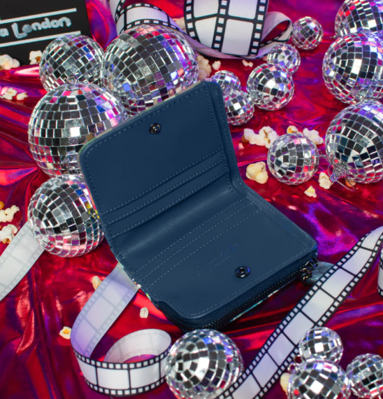 Vendula Kittys Drive In Movie Caturday Night Fever Flexcard Wallet