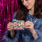 Vendula Kittys Drive In Movie Caturday Night Fever Flexcard Wallet