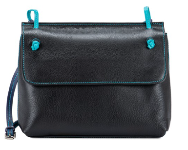 Mywalit Small Flapover Crossbody Black