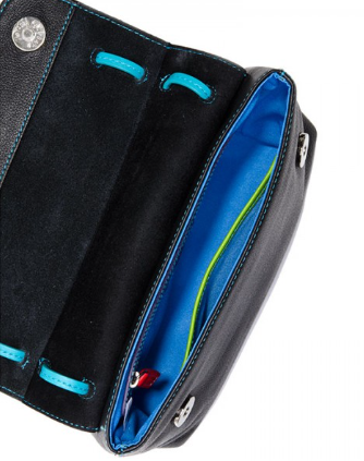 Mywalit Small Flapover Crossbody Black