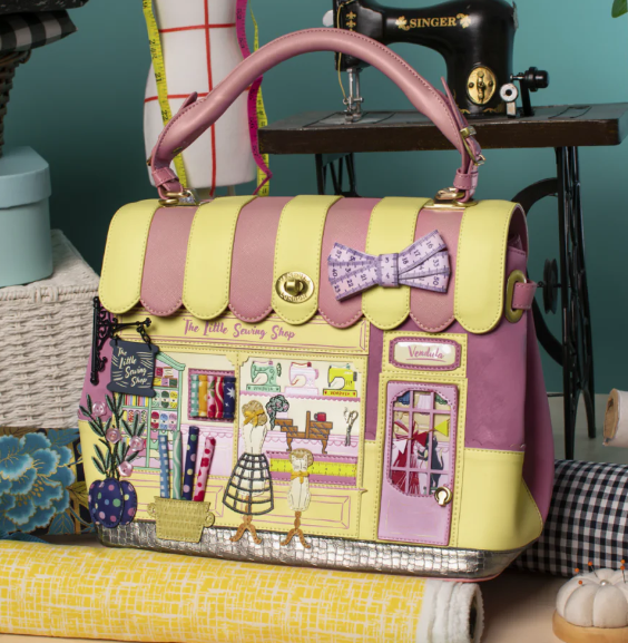 Vendula Sewing Shop Raspberry Edition Grace Bag