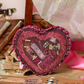 Vendula Pink Ribbon Sewing Box Scrapbook Heart Coin Purse