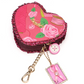 Vendula Pink Ribbon Sewing Box Scrapbook Heart Coin Purse