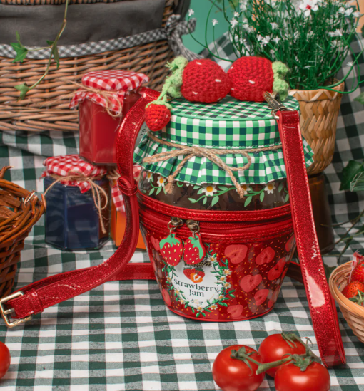Vendula The Farmhouse Pantry Strawberry Jam Bag