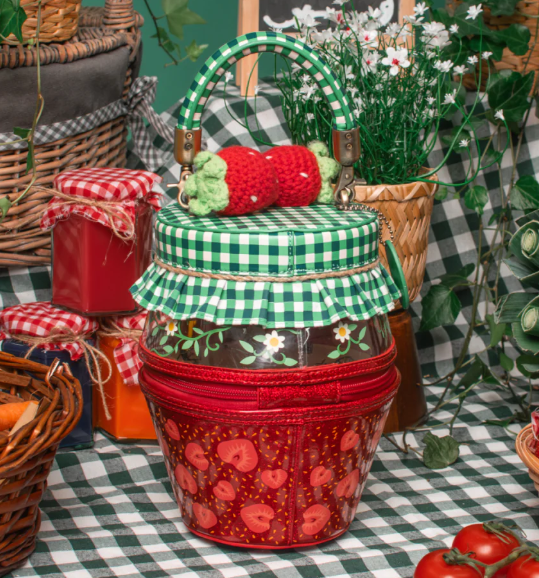Vendula The Farmhouse Pantry Strawberry Jam Bag