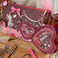 Vendula Pink Ribbon Sewing Box Scrapbook Kate Bag