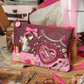 Vendula Pink Ribbon Sewing Box Scrapbook Kate Bag