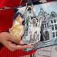 Vendula Cats In The City Orange Cat Key Charm