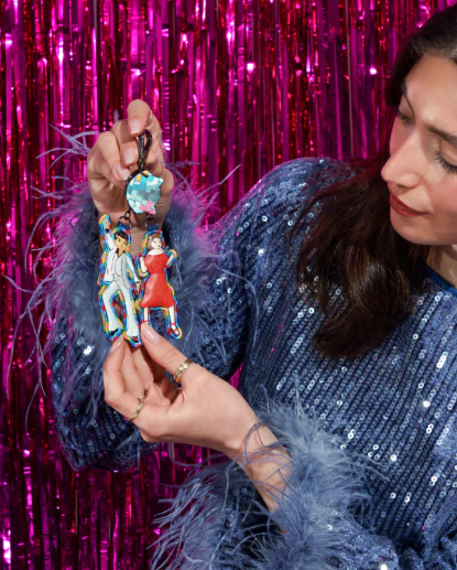 Vendula Kittys Drive In Movie Caturday Night Fever Key Charm