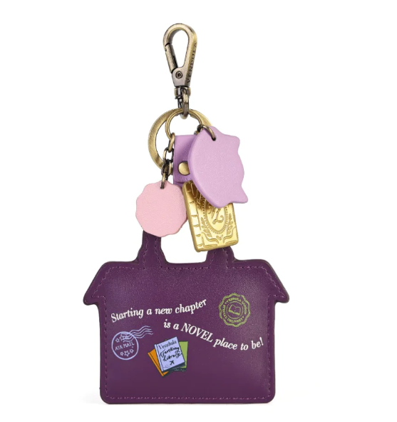 Vendula Travelling Library Bookshop Key Charm