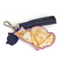Vendula Cats In The City Orange Cat Key Charm