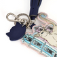 Vendula Cats In The City Grey Cat Key Charm