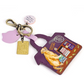 Vendula Travelling Library Bookshop Key Charm