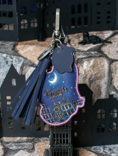 Vendula Cats In The City Orange Cat Key Charm