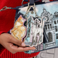 Vendula Cats In The City Grey Cat Key Charm