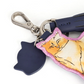 Vendula Cats In The City Orange Cat Key Charm