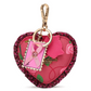 Vendula Pink Ribbon Sewing Box Scrapbook Key Charm