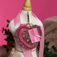 Vendula Pink Ribbon Sewing Box Scrapbook Key Charm