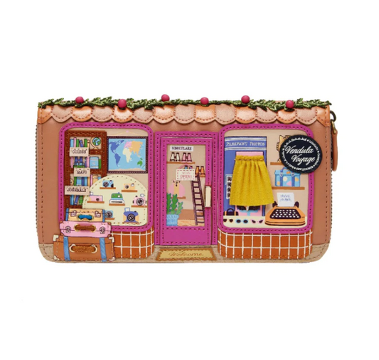 PREORDER Vendula Voyage Travel Shop Large Ziparound Wallet