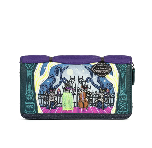 Vendula Haunted Theatre Large Ziparound Wallet