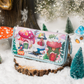 Vendula Fairy Village Snowflake Edition Large Ziparound Crossbody