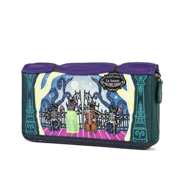 Vendula Haunted Theatre Large Ziparound Wallet