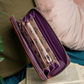Vendula Travelling Library Bookshop Large Ziparound Wallet