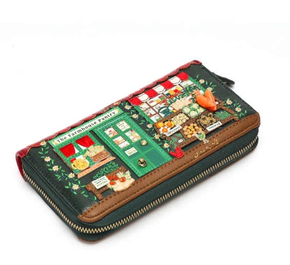 Vendula The Farmhouse Pantry Large Ziparound Wallet
