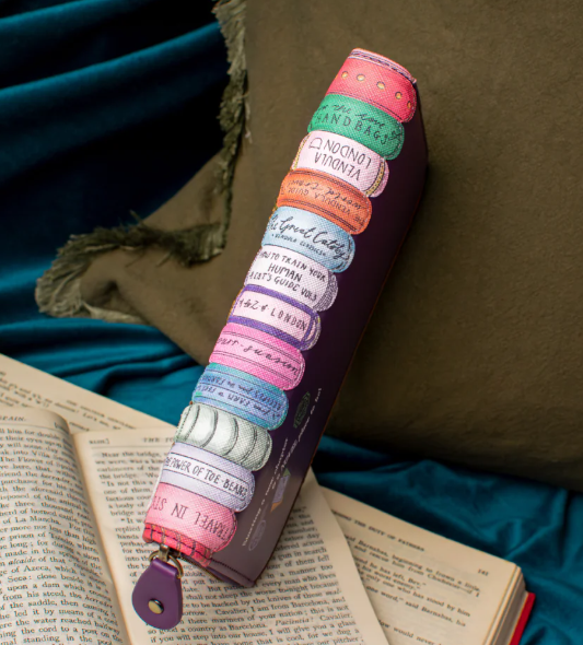 Vendula Travelling Library Bookshop Large Ziparound Wallet