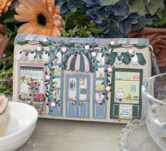Vendula Posies And Patisseries Medium Ziparound Wallet