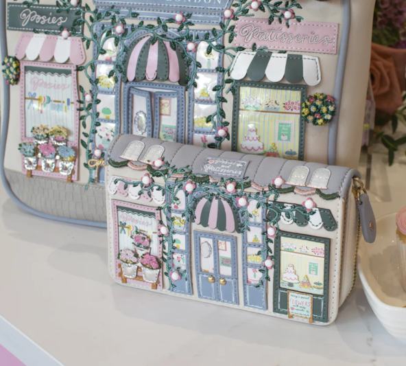 Vendula Posies And Patisseries Medium Ziparound Wallet