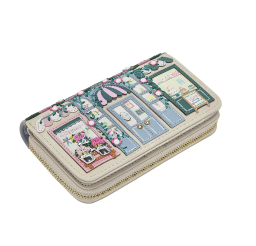 Vendula Posies And Patisseries Medium Ziparound Wallet