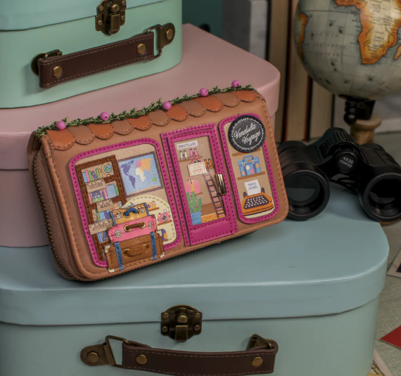 Vendula Voyage Travel Shop Medium Ziparound Wallet